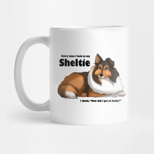 Lucky Sheltie Mug